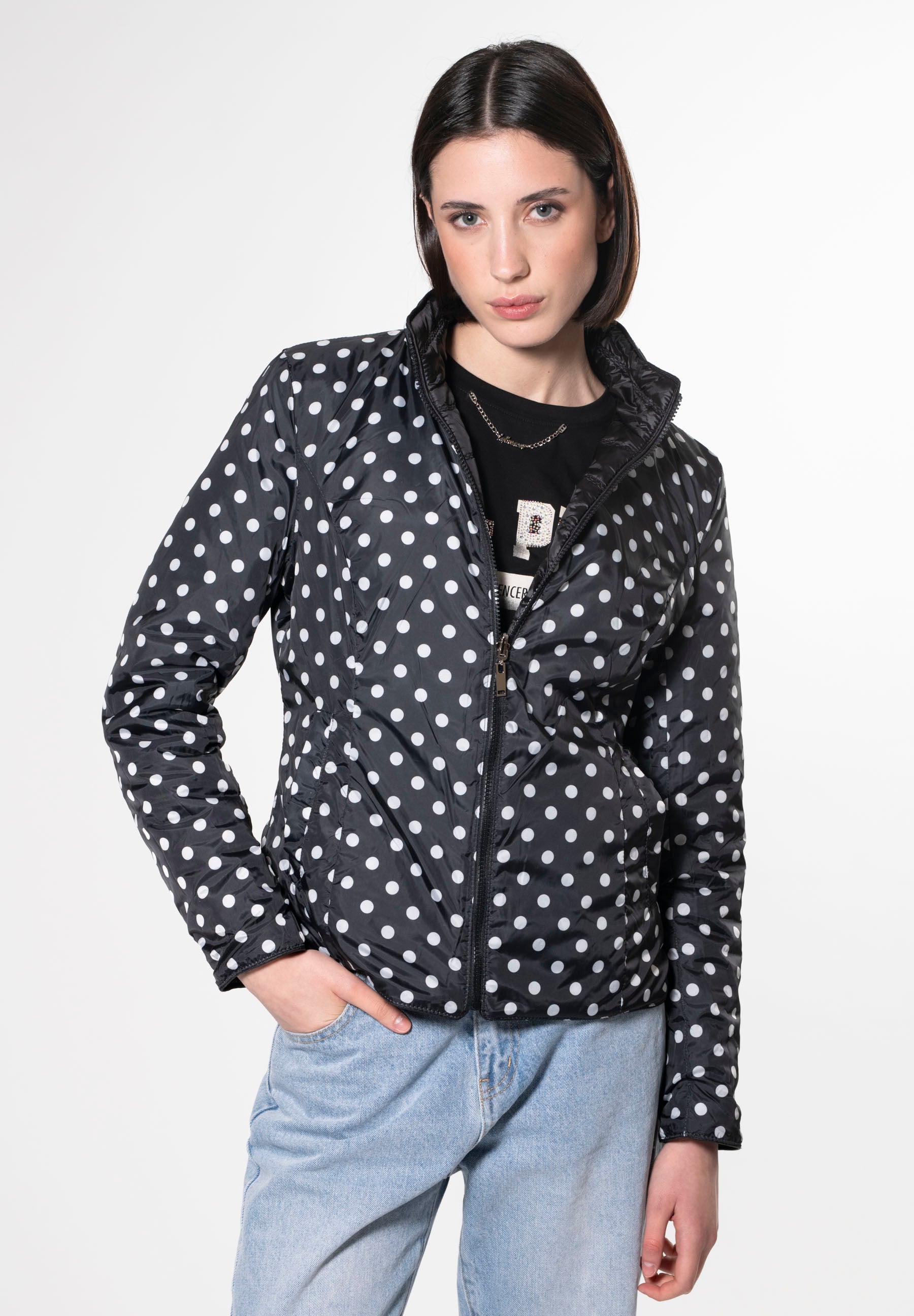 DOUBLE FACE PADDED JACKET 01N9507