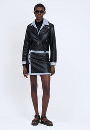 FAUX LEATHER JACKET 03BJ2328