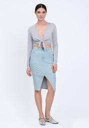 DENIM SKIRT 03P105