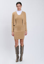DRESS Camel 04H95300