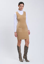 DRESS Camel 04H95300