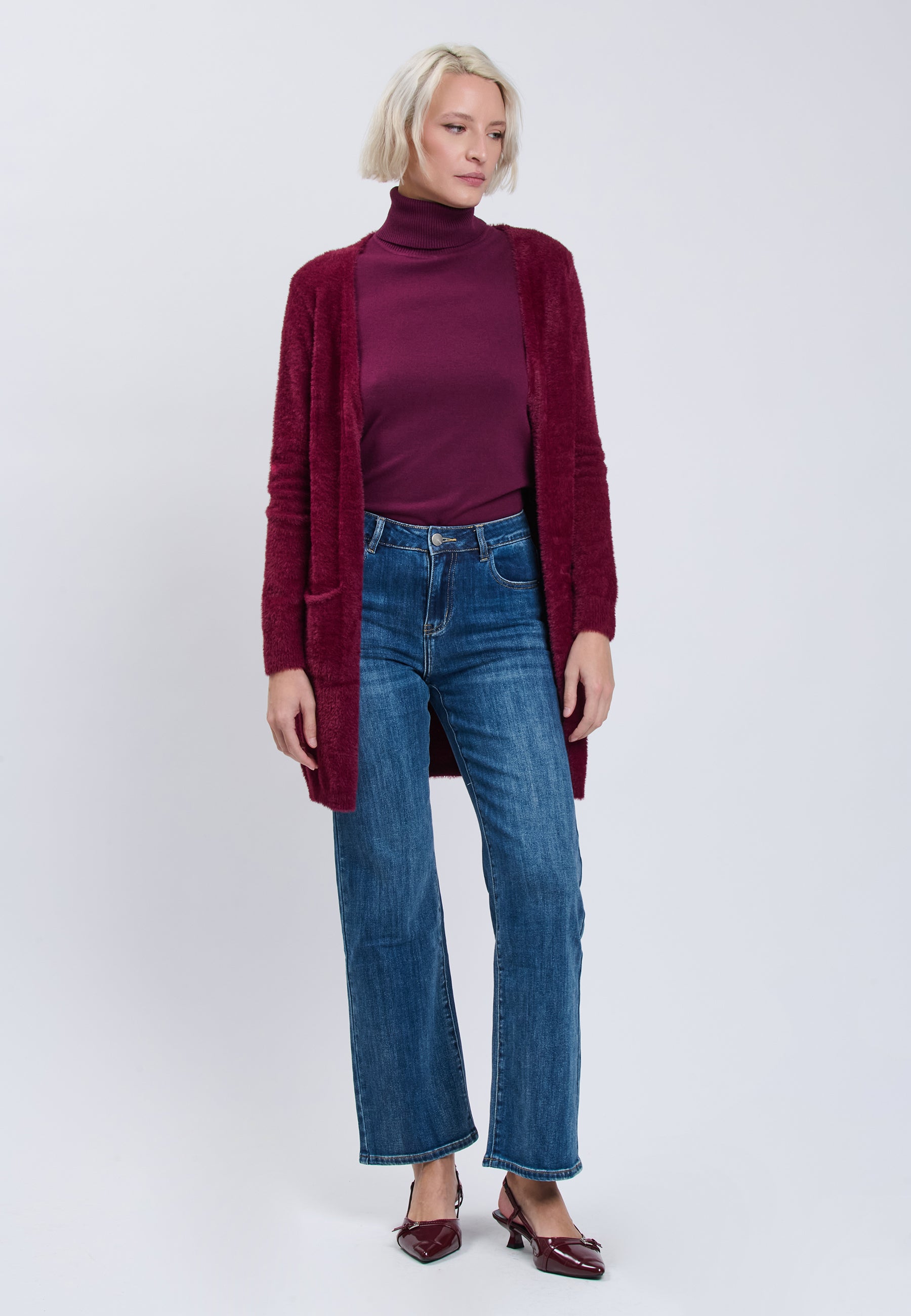 CARDIGAN Plum 04H95928