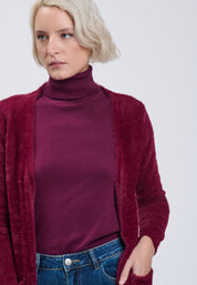 CARDIGAN Plum 04H95928