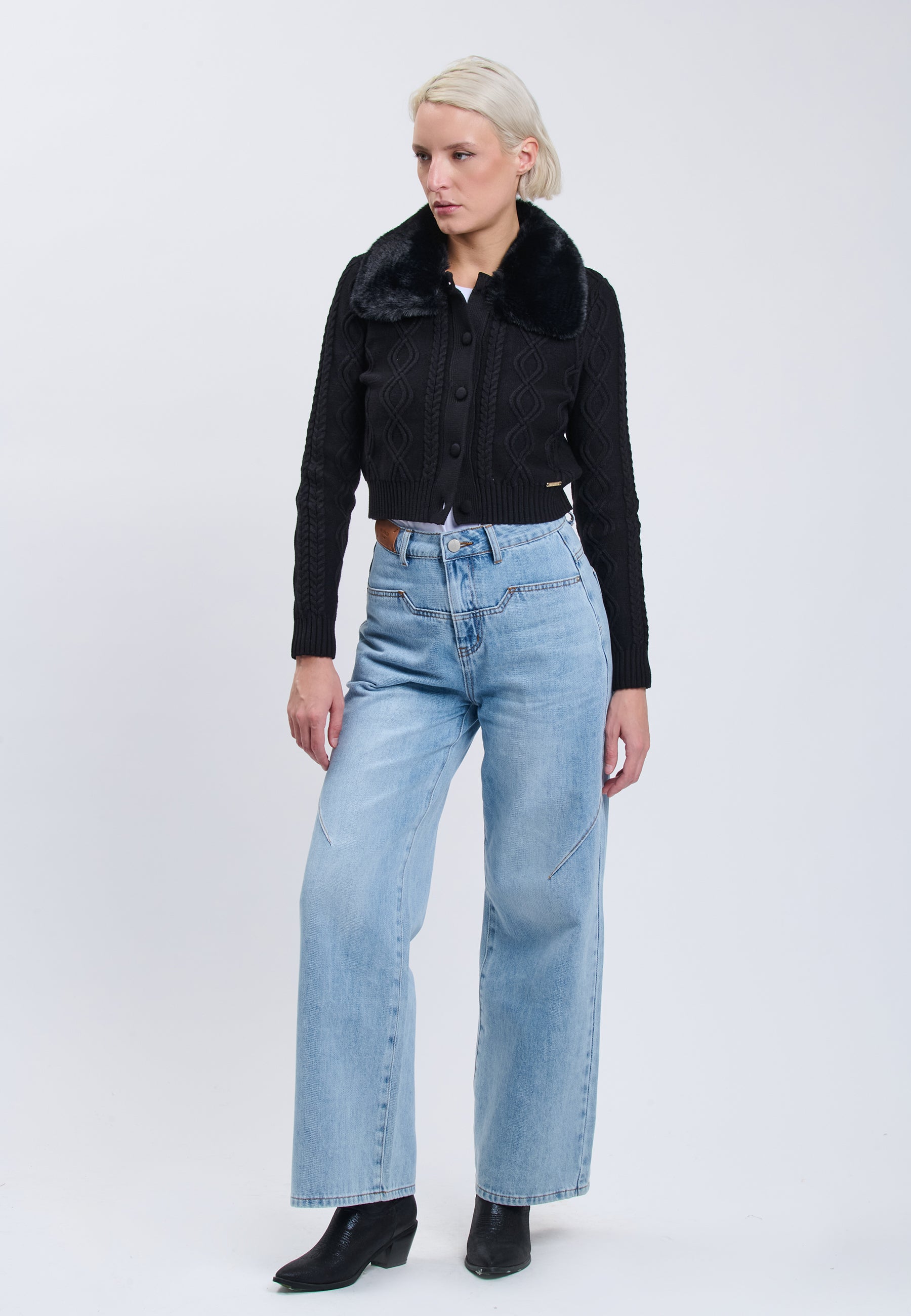 CARDIGAN Black 04J7049