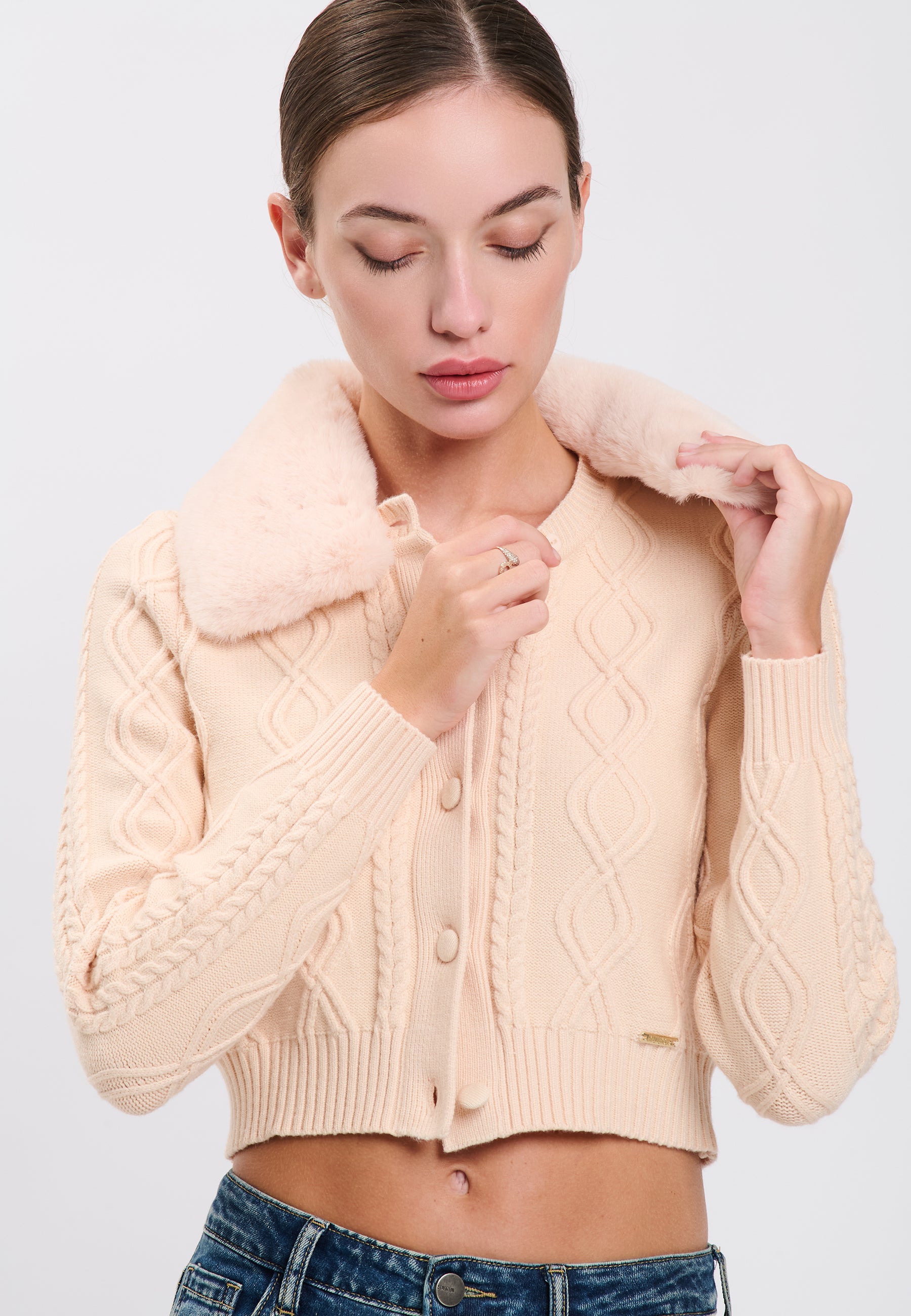 CARDIGAN Ivory 04J7049