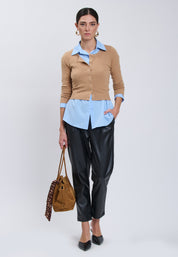 CARDIGAN Camel 04J7853