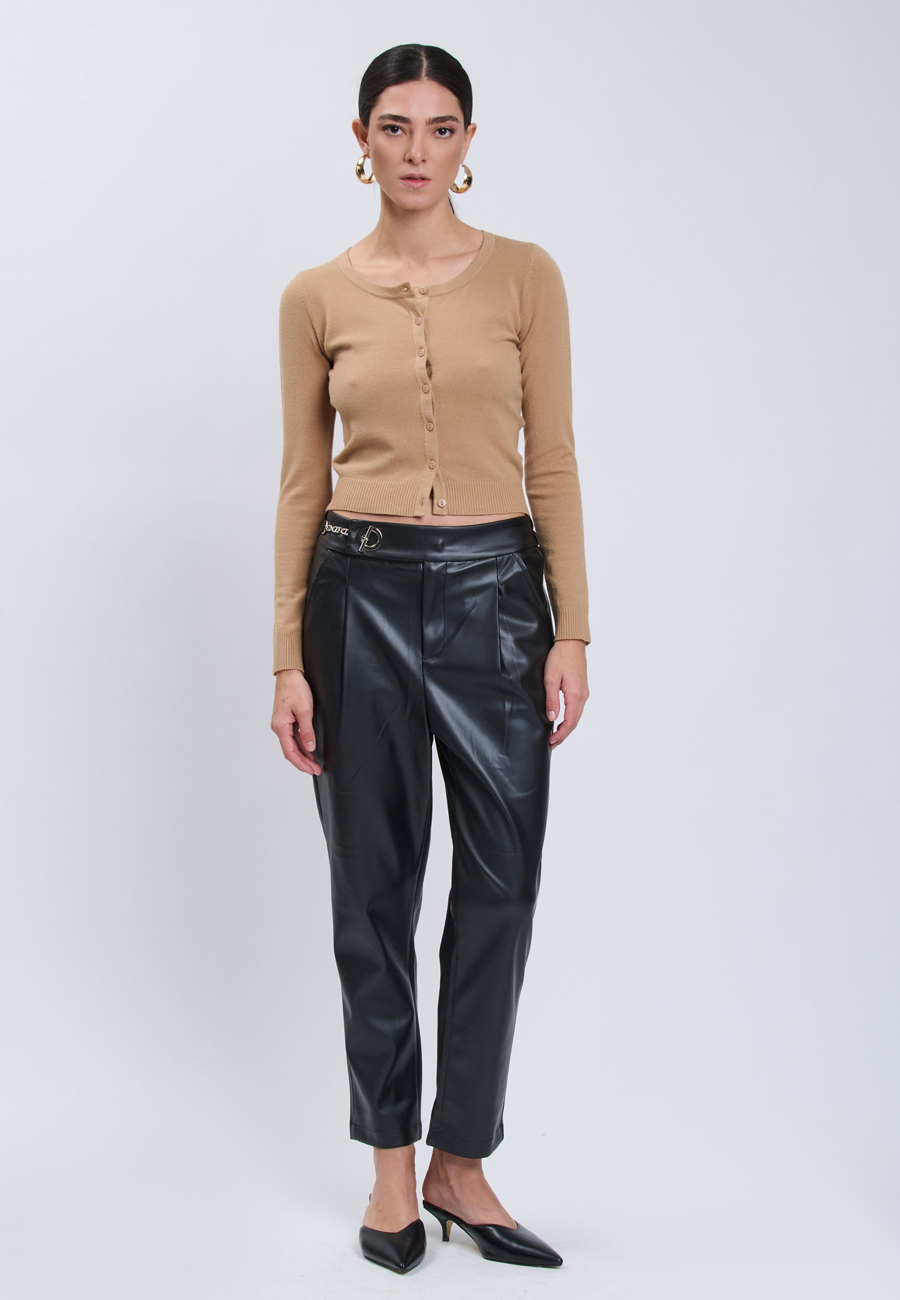 CARDIGAN Camel 04J7853