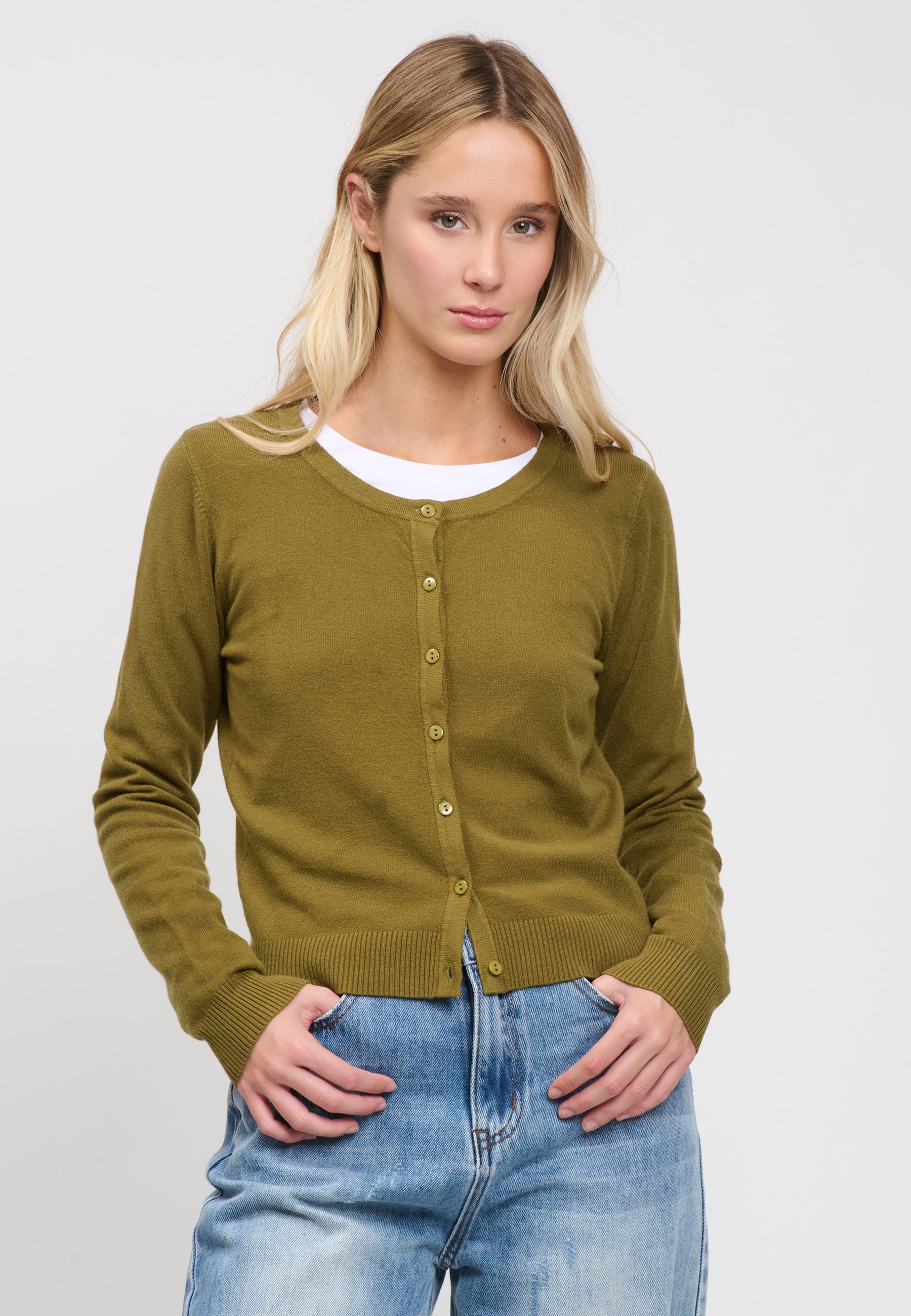 CARDIGAN Olive 04J7853