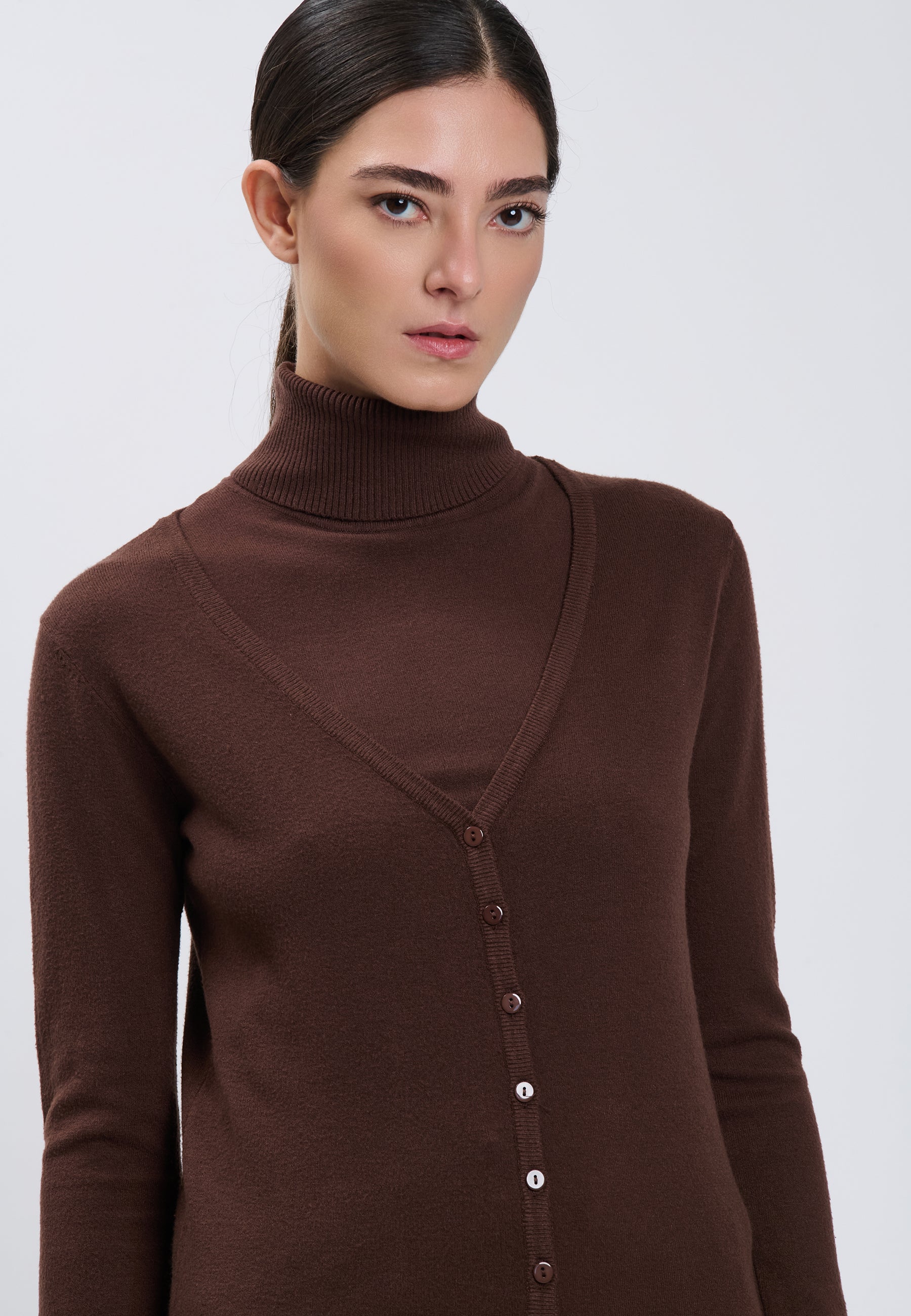 CARDIGAN Brown 04J7854