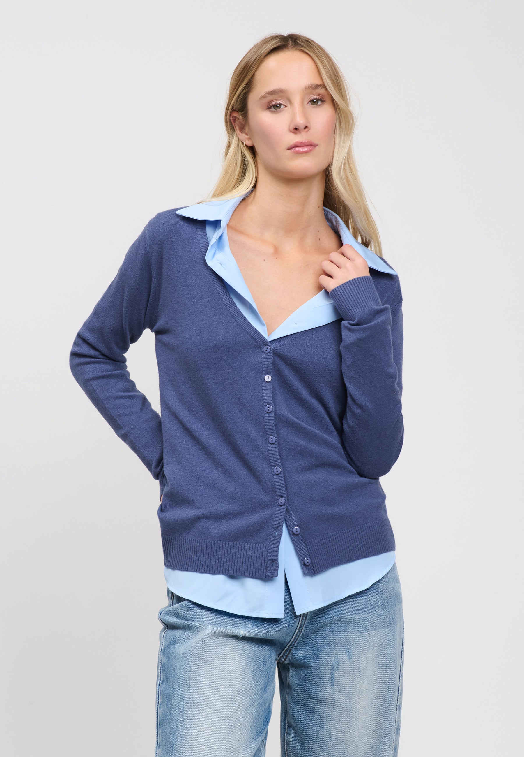 CARDIGAN Indigo 04J7854