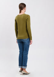 CARDIGAN Olive 04J7854