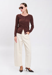 CARDIGAN Brown 04J7855