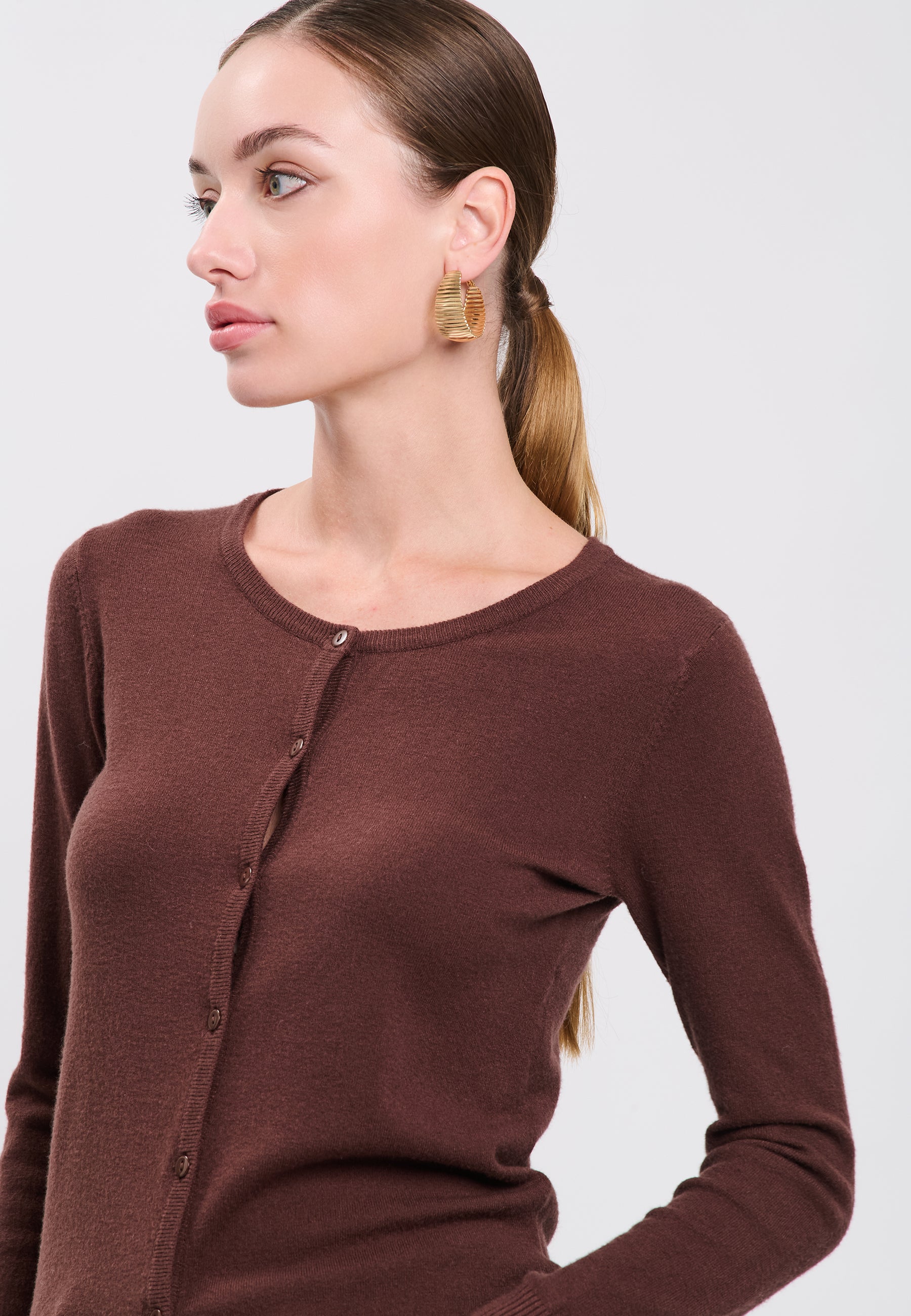 CARDIGAN Brown 04J7855