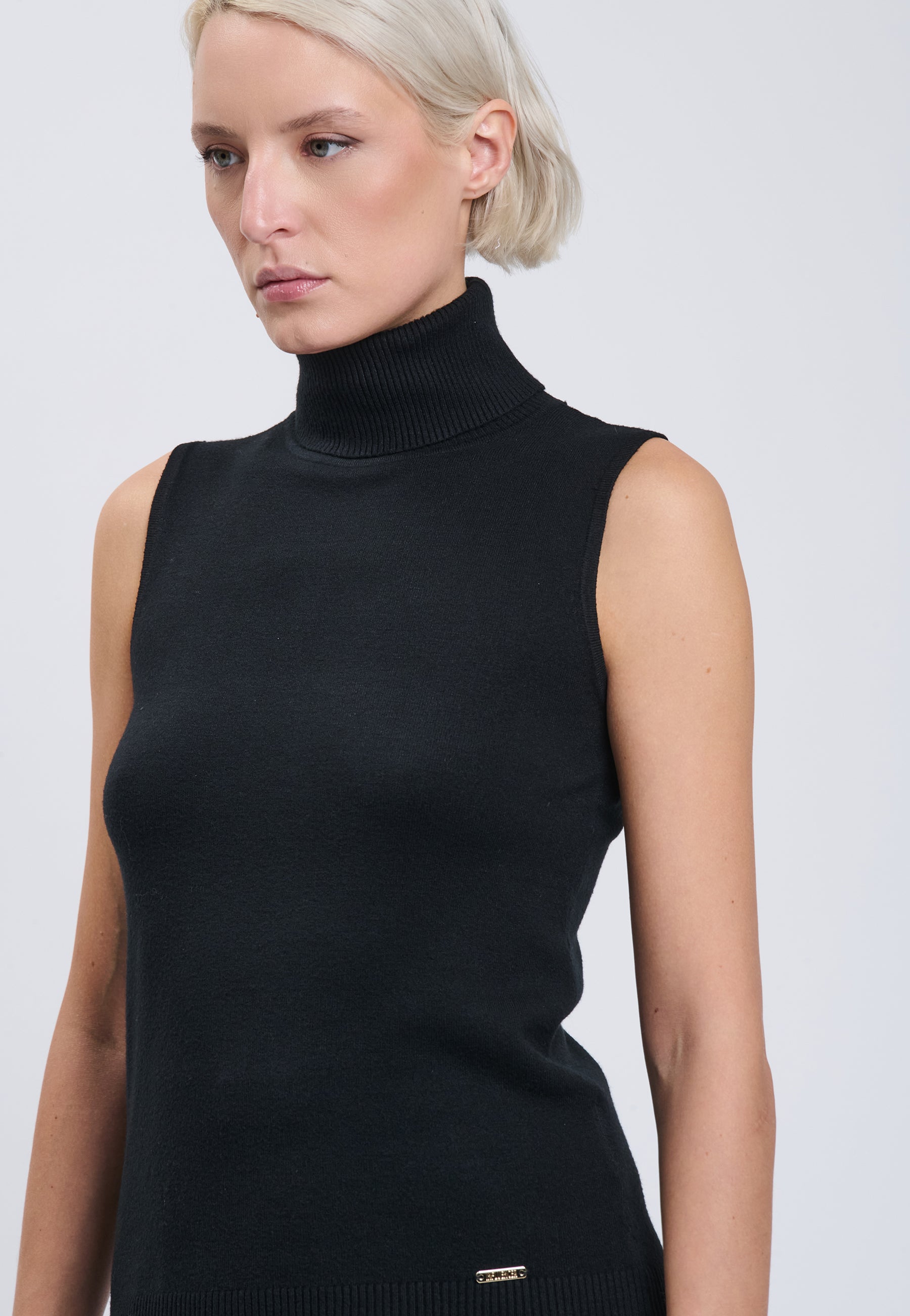 KNIT TOP Black 04J7860