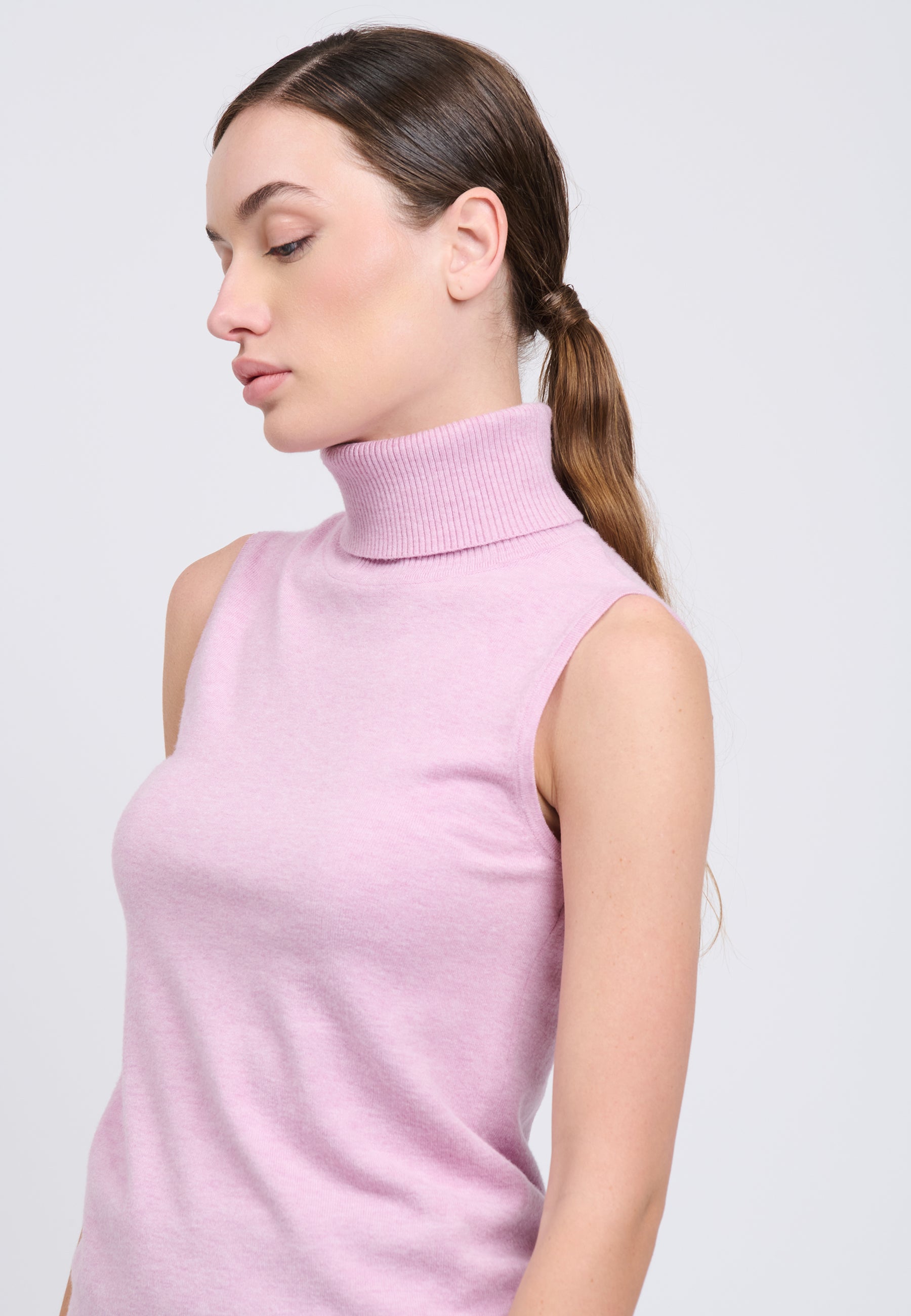 KNIT TOP Lilac Pink 04J7860