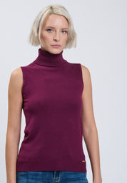 KNIT TOP Plum 04J7860