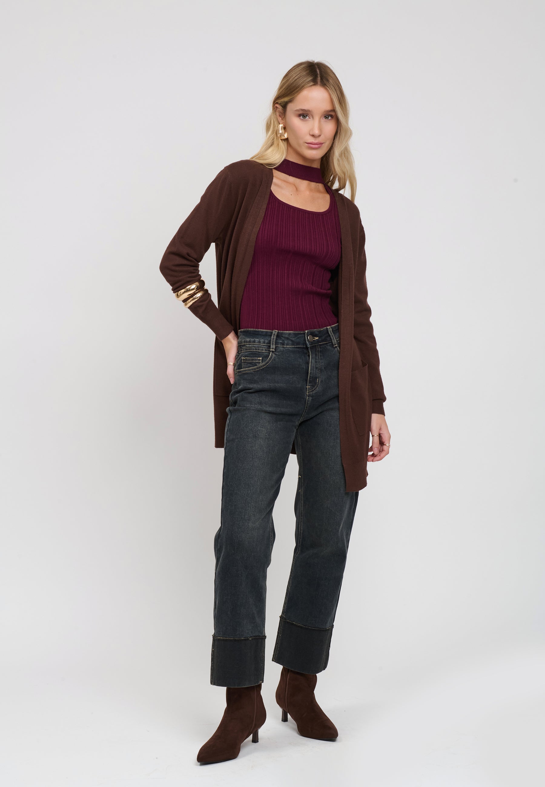 CARDIGAN Brown 04J7861