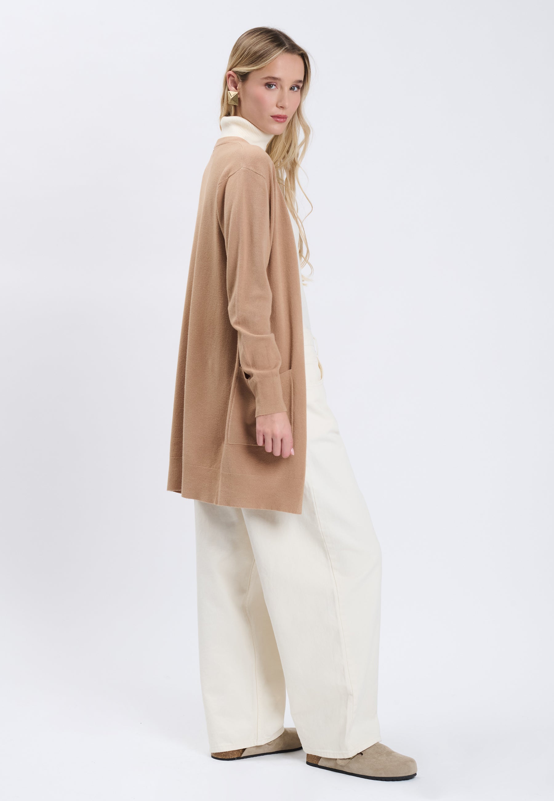 CARDIGAN Camel 04J7861