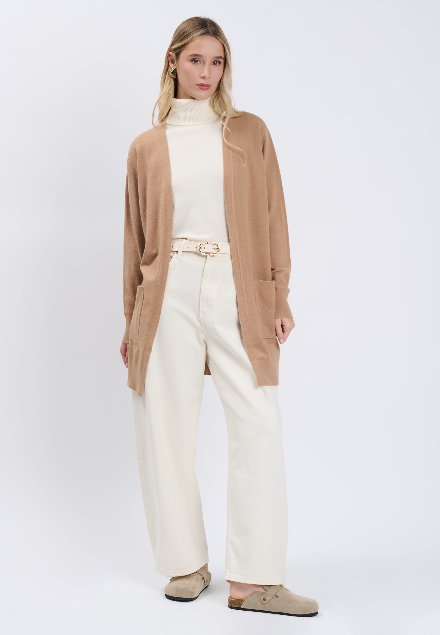 CARDIGAN Camel 04J7861