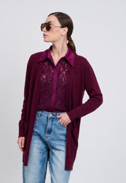 CARDIGAN Plum 04J7861