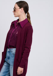 CARDIGAN Plum 04J7861