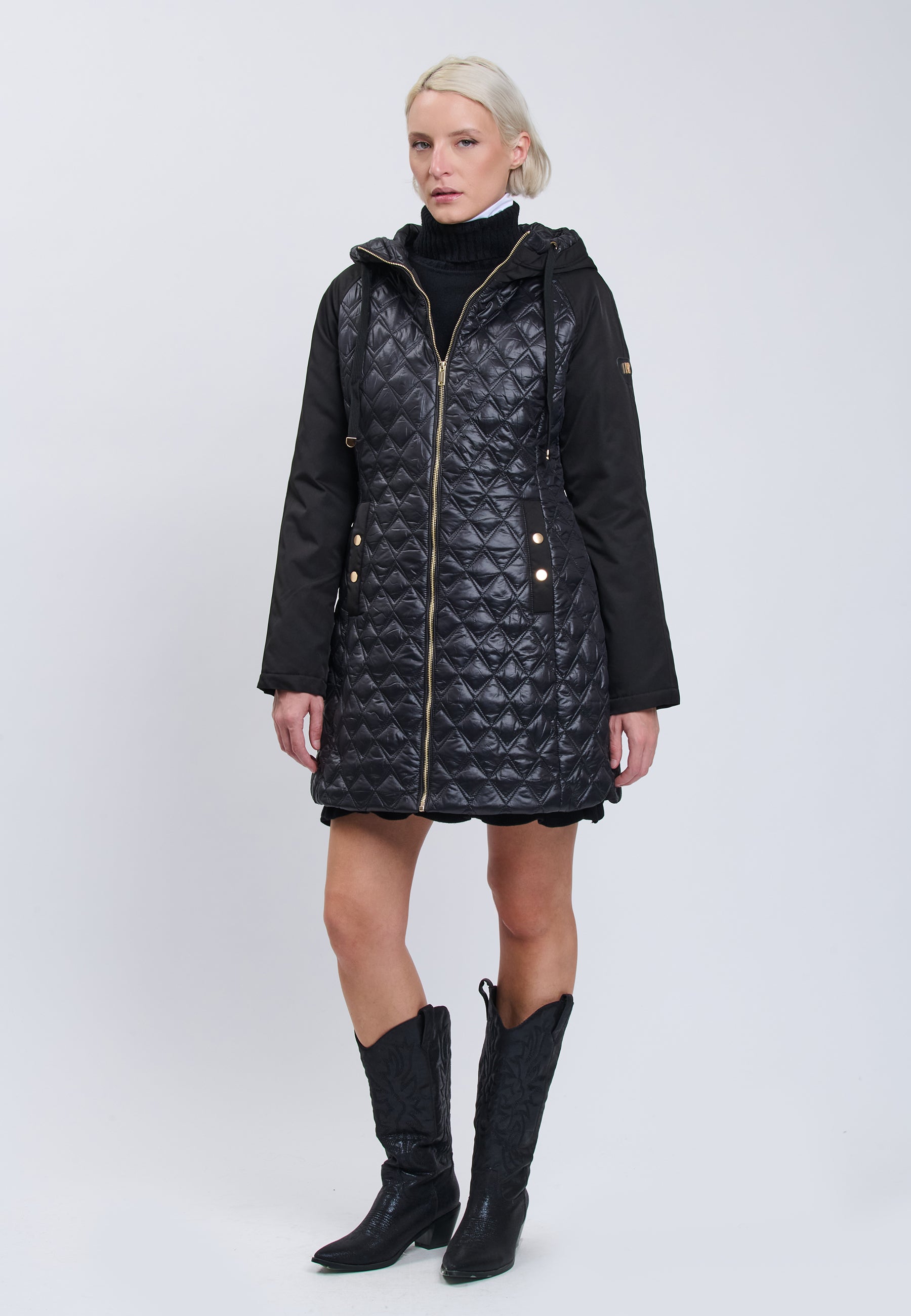 PADDED JACKET Black 04N1029