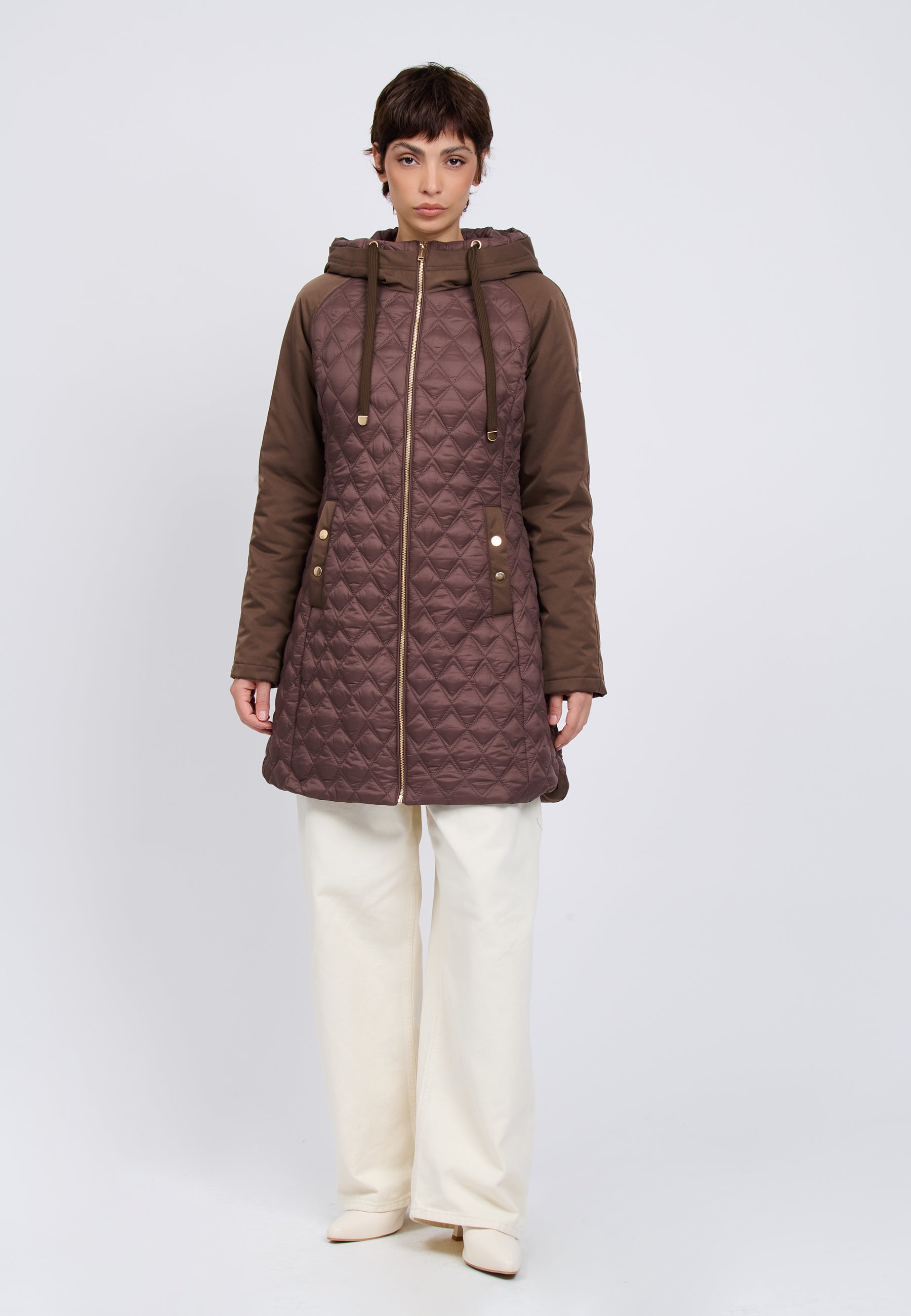 PADDED JACKET Brown 04N1029