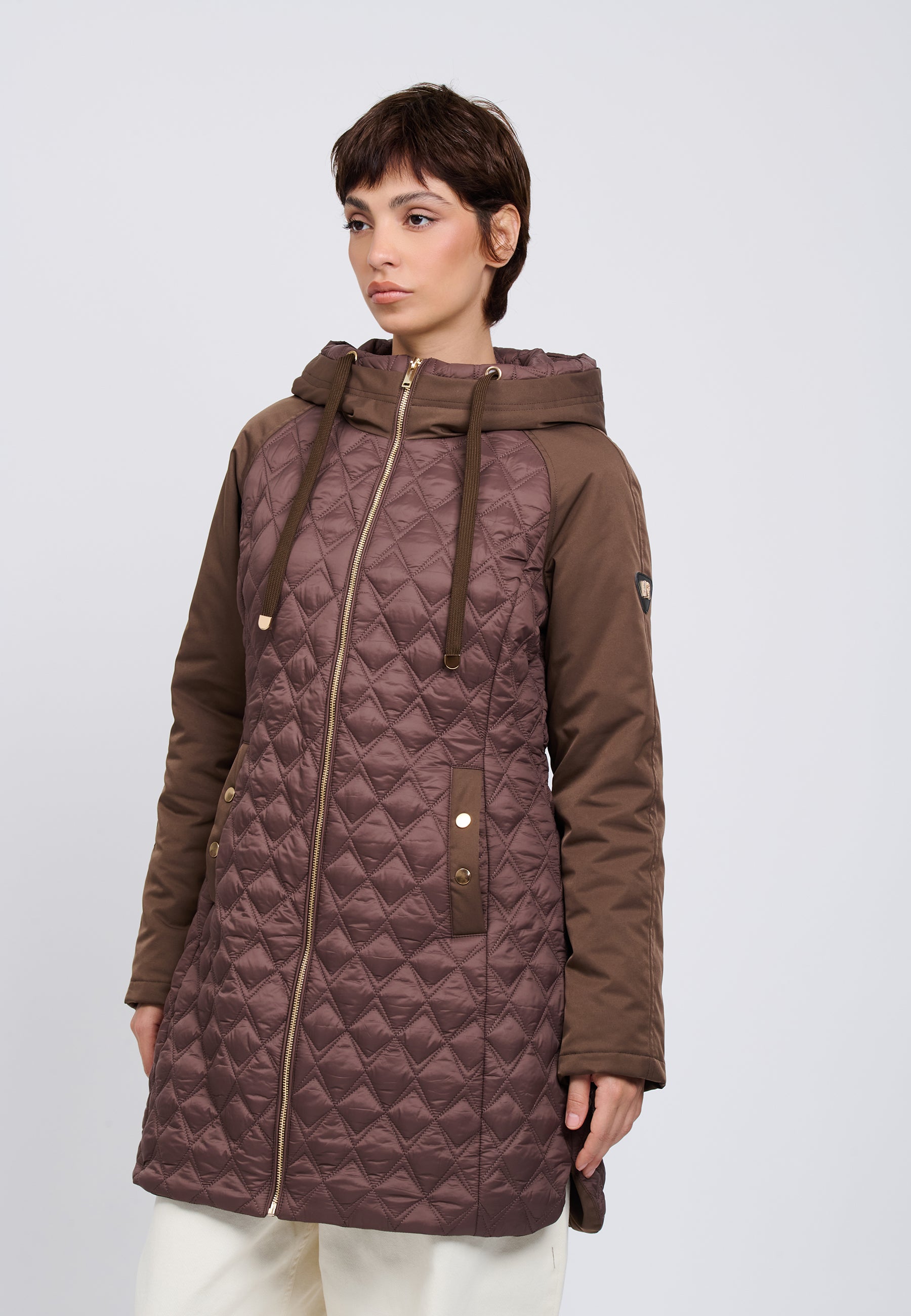 PADDED JACKET Brown 04N1029