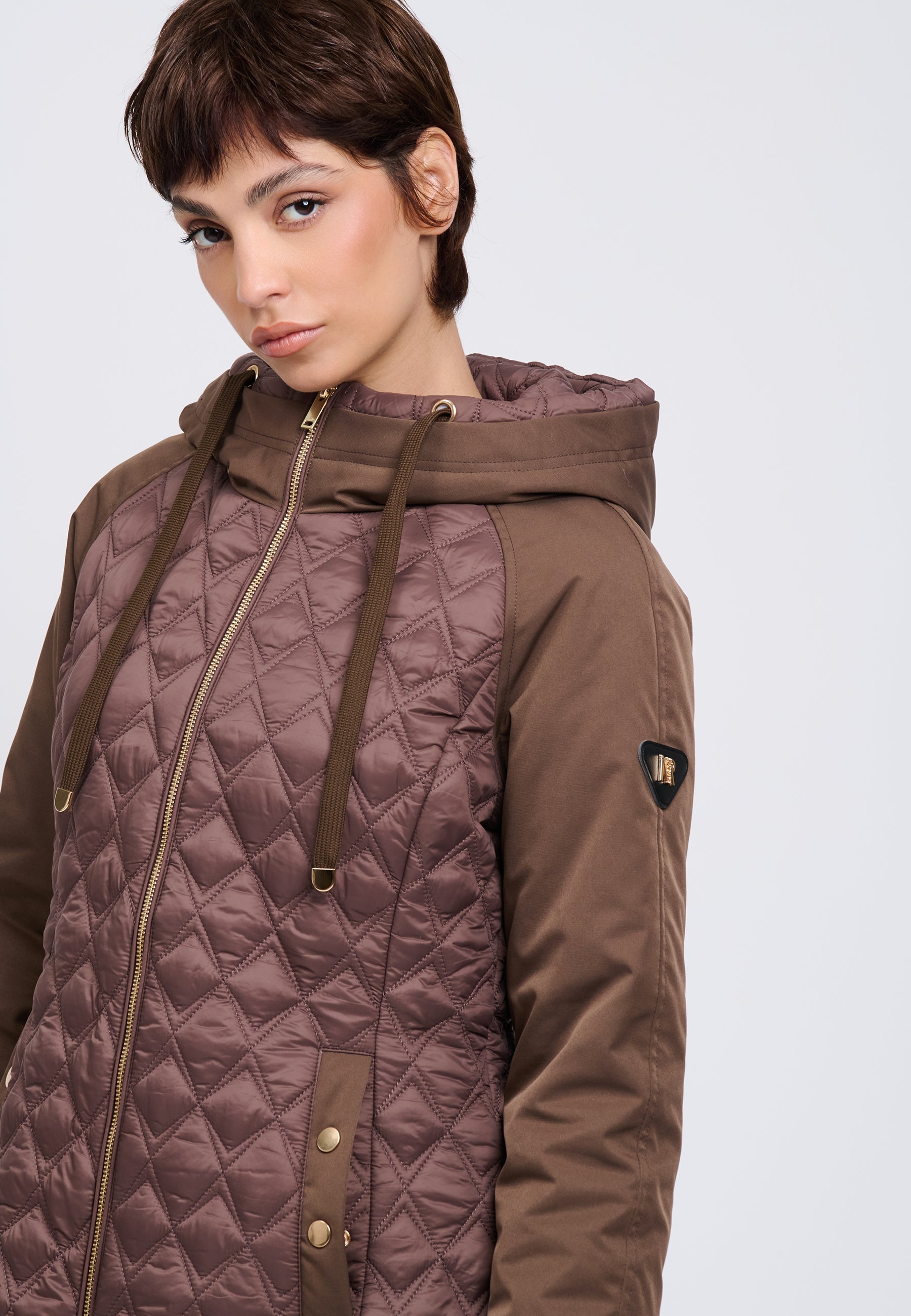 PADDED JACKET Brown 04N1029