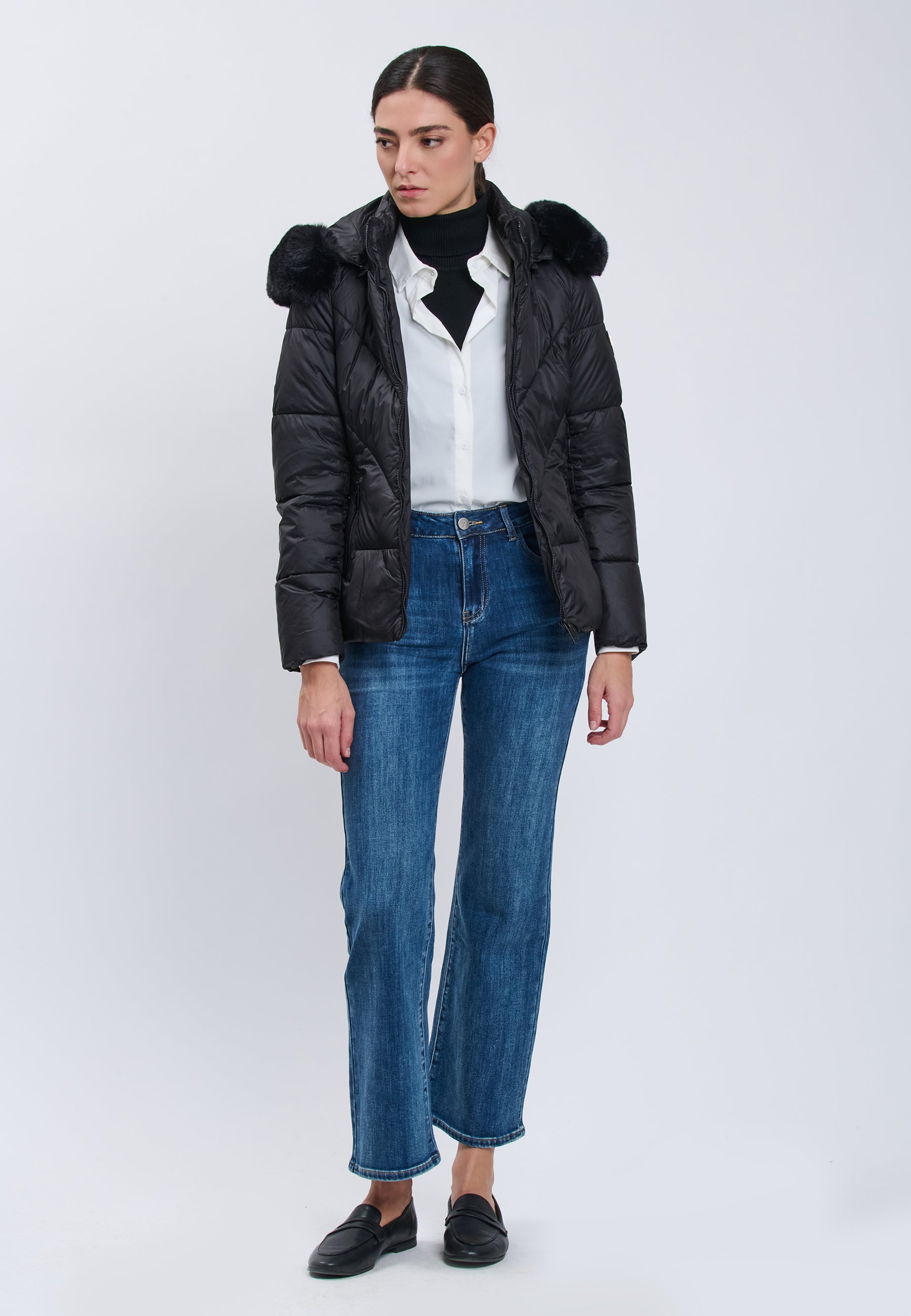 PADDED JACKET Black 04N1075