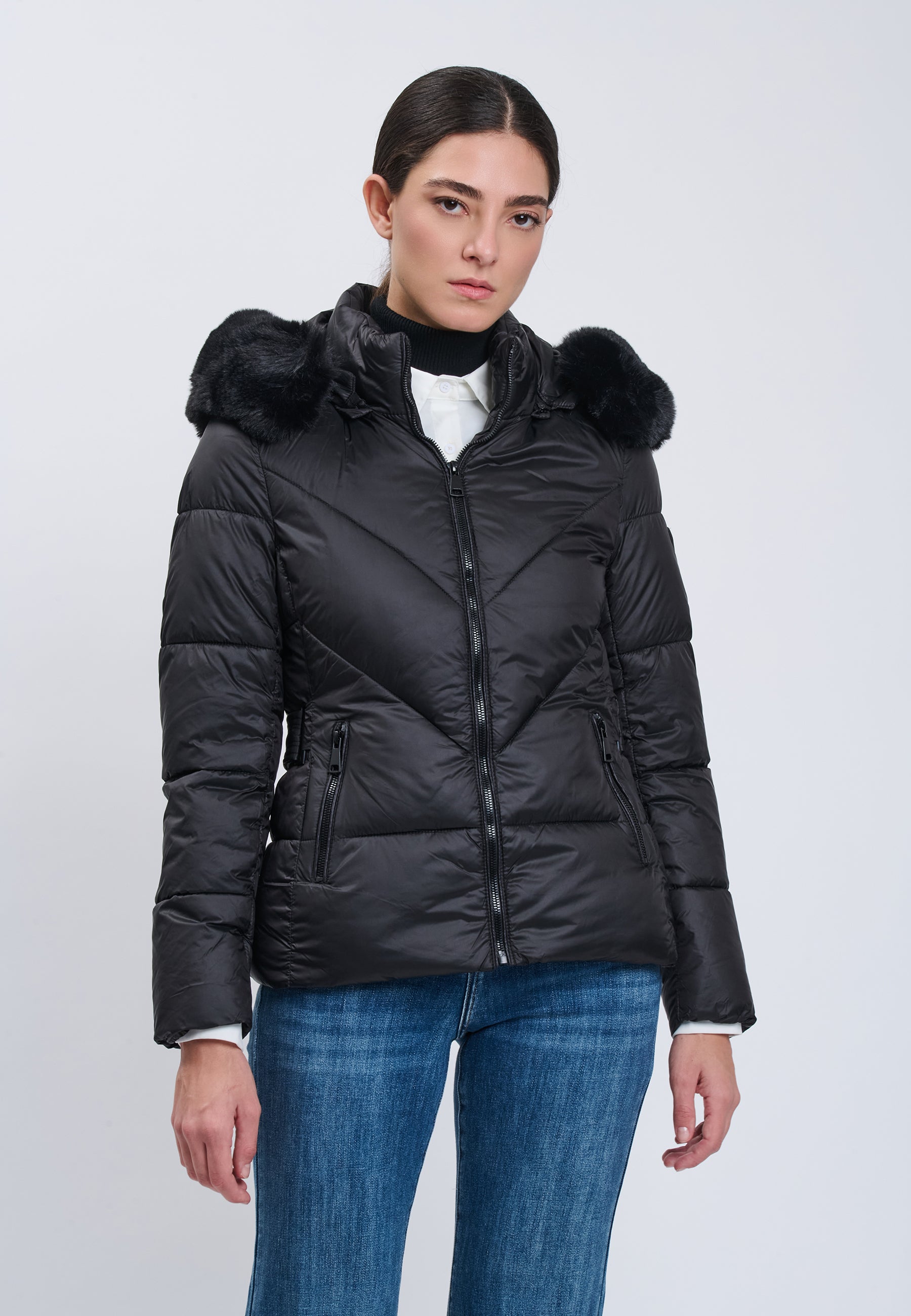 PADDED JACKET Black 04N1075
