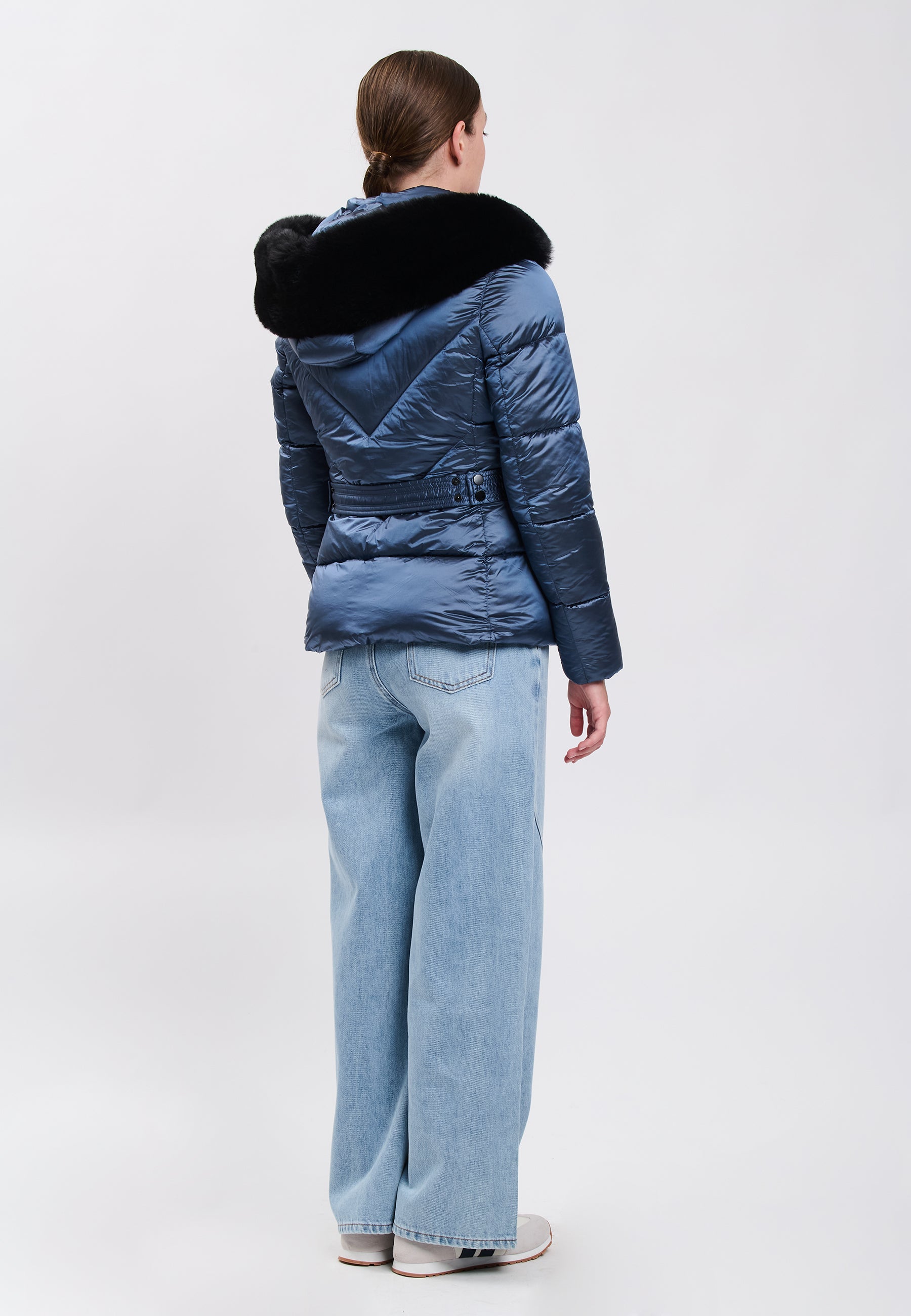 PADDED JACKET Indigo 04N1075