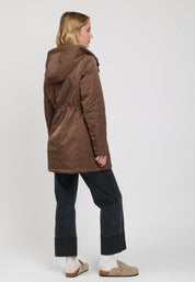 DOUBLE FACE PADDED JACKET Brown 04N870