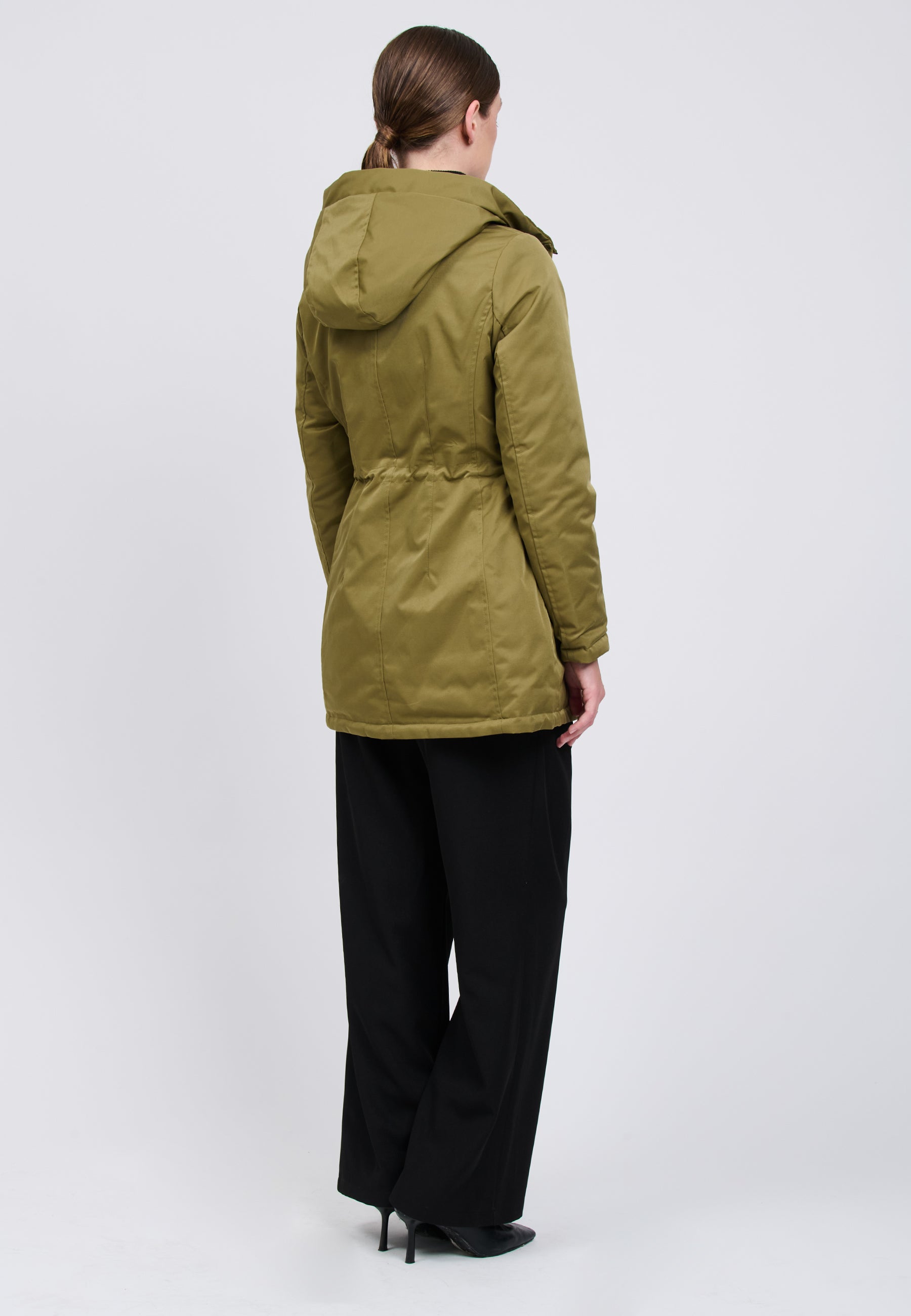 DOUBLE FACE PADDED JACKET Olive 04N870