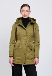 DOUBLE FACE PADDED JACKET Olive 04N870