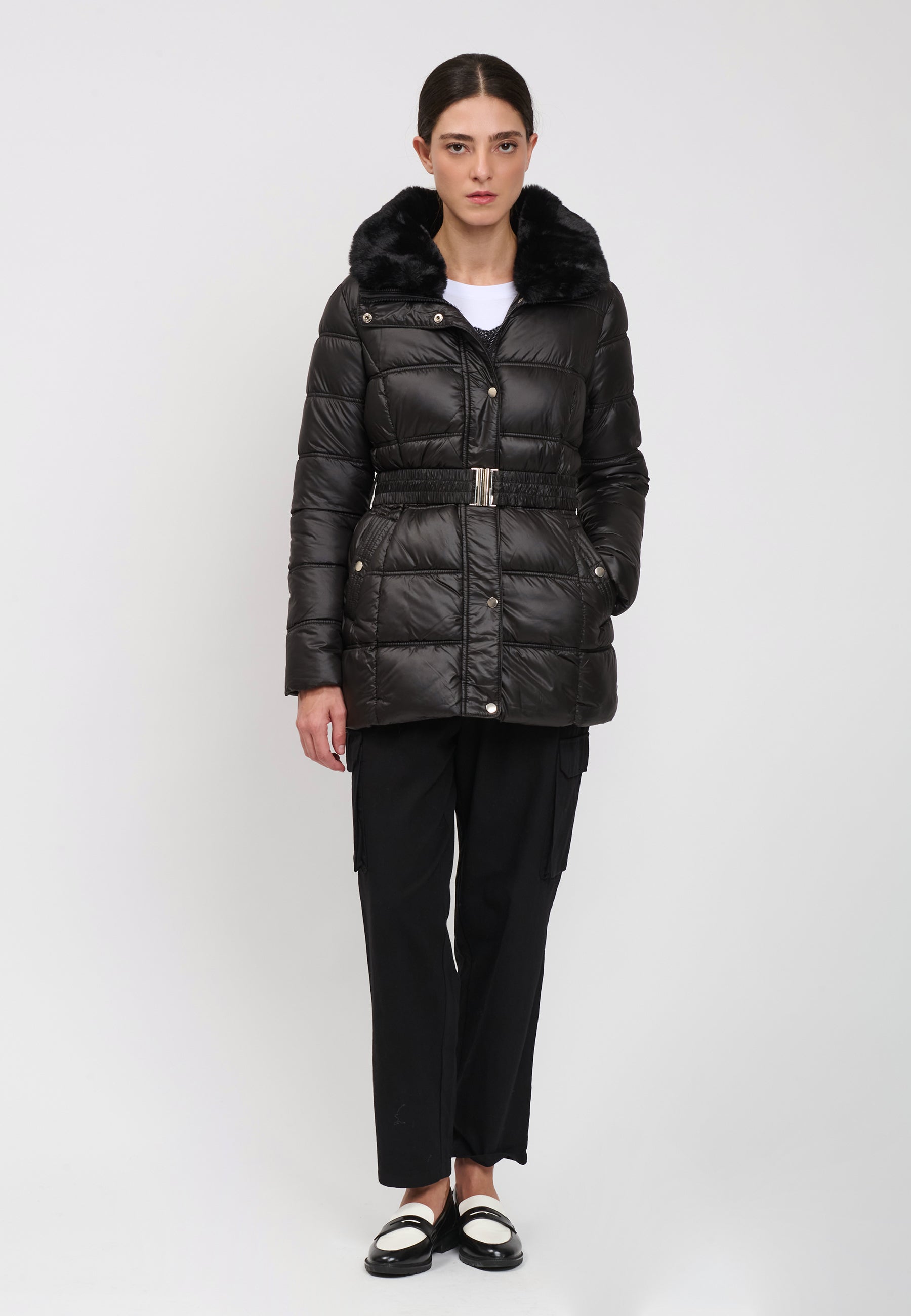 PADDED JACKET Black 04N9119