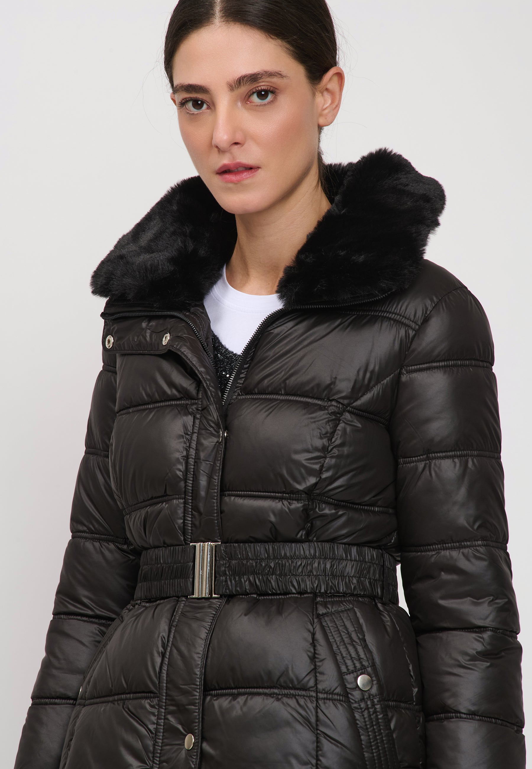 PADDED JACKET Black 04N9119