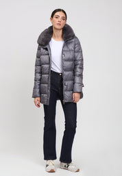 PADDED JACKET Smoke 04N9119