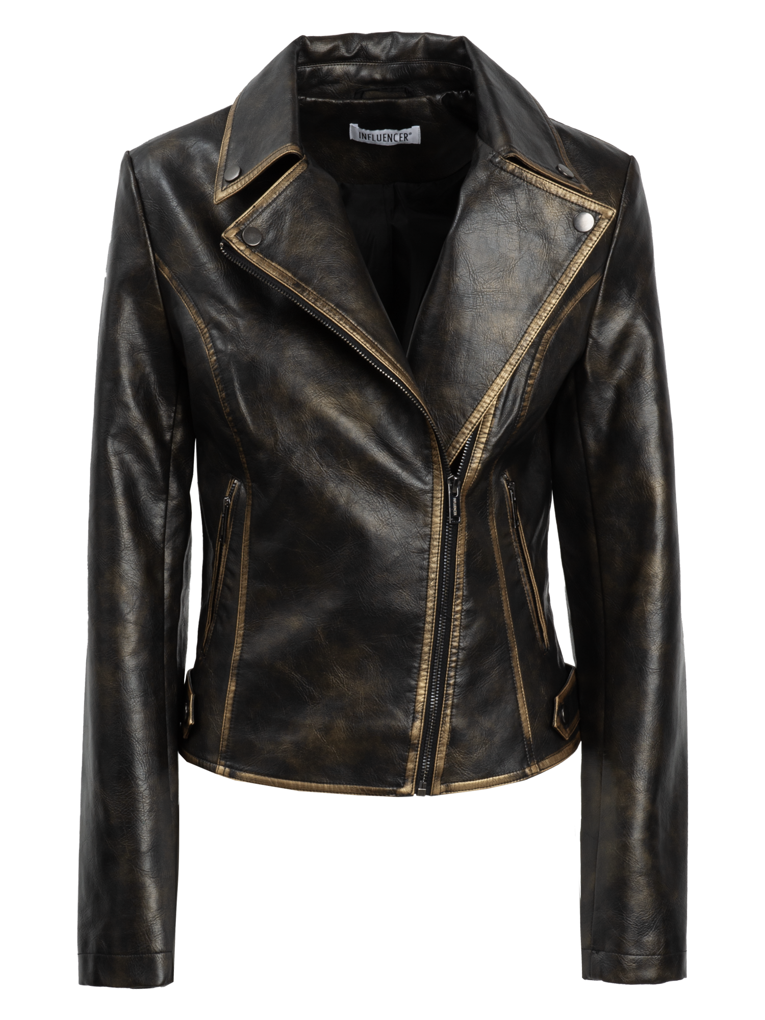 FAUX LEATHER JACKET 04N997