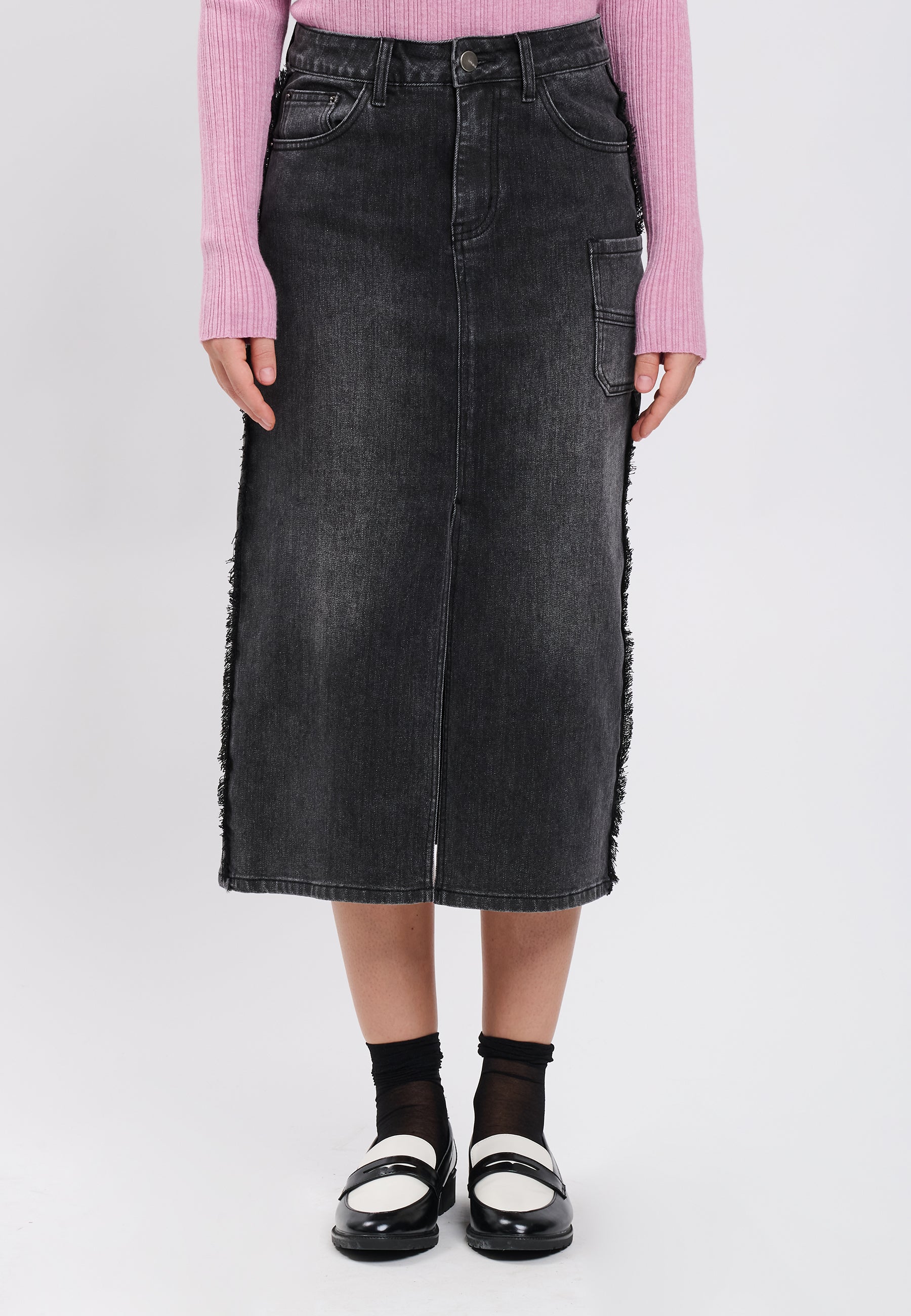 DENIM SKIRT 04P109