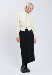 CARDIGAN Ivory 04Q10119