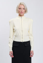 CARDIGAN Ivory 04Q10119