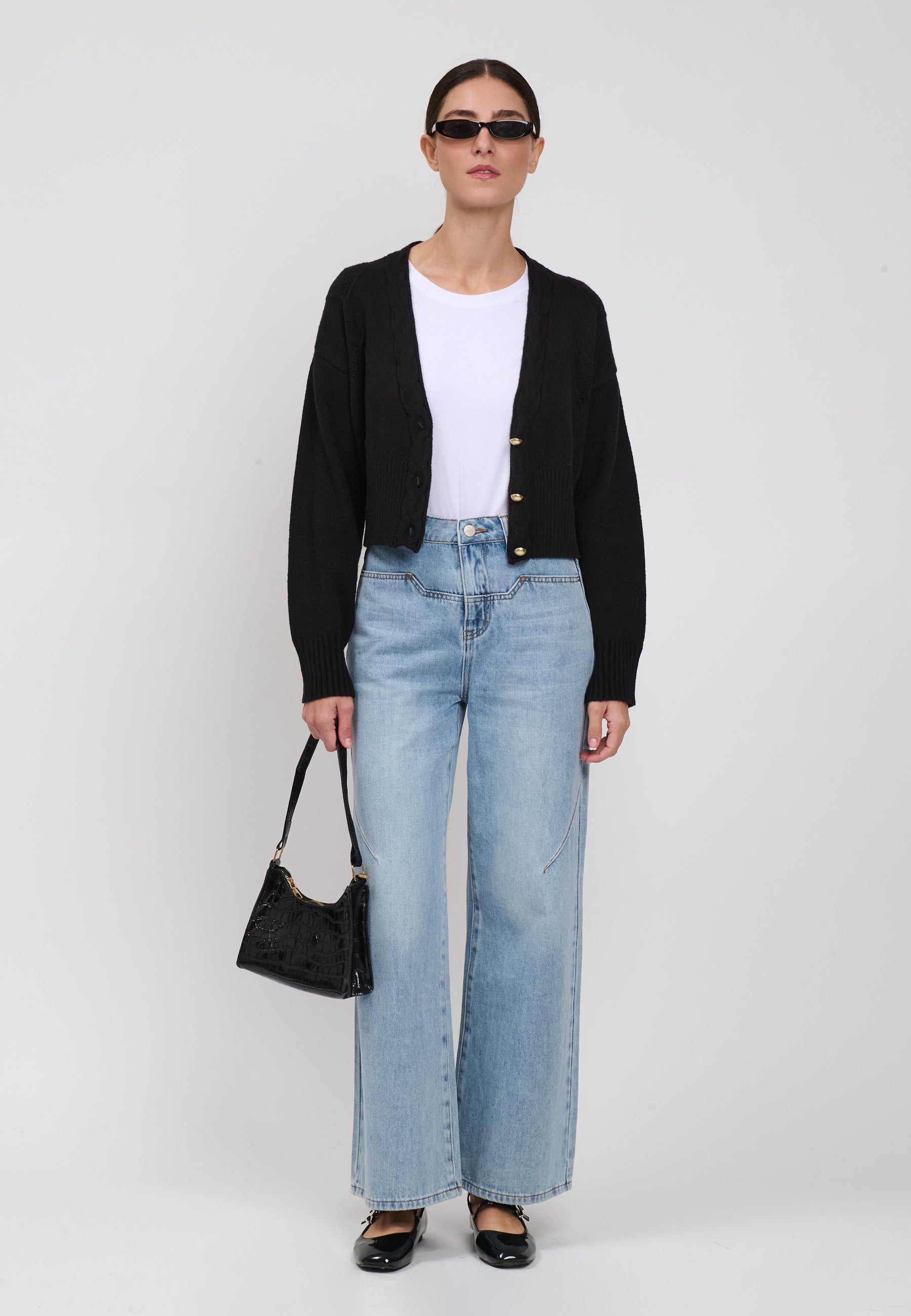 CARDIGAN Black 04Q10196