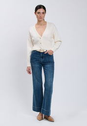 CARDIGAN Ivory 04Q10196