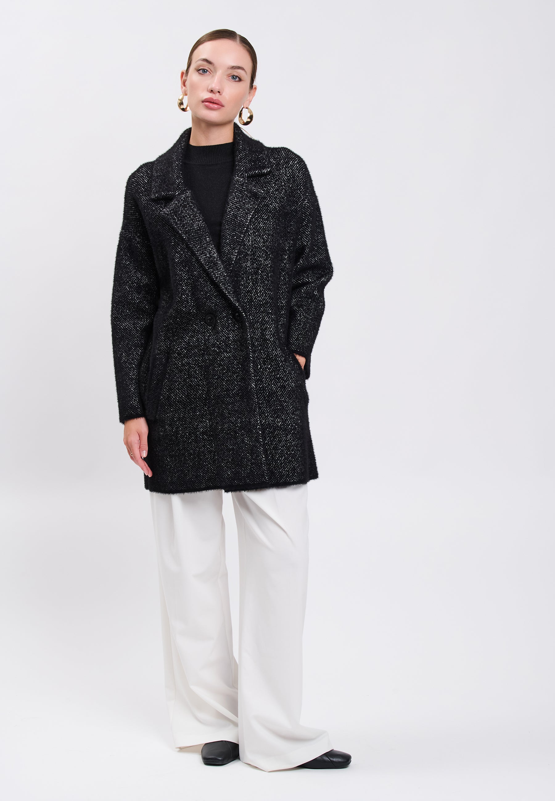 COAT Black/Ivory 04Q10330