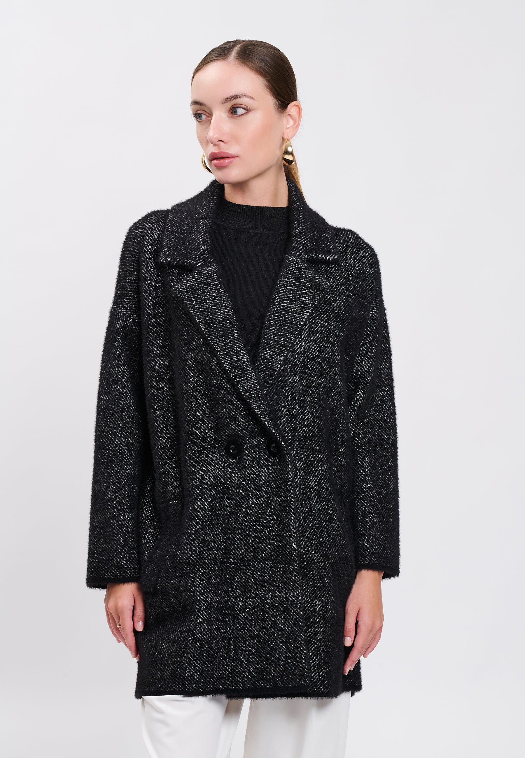COAT Black/Ivory 04Q10330