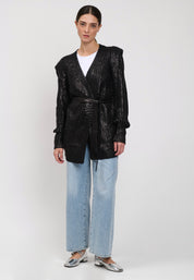 CARDIGAN Black/Black 04V073