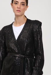 CARDIGAN Black/Black 04V073