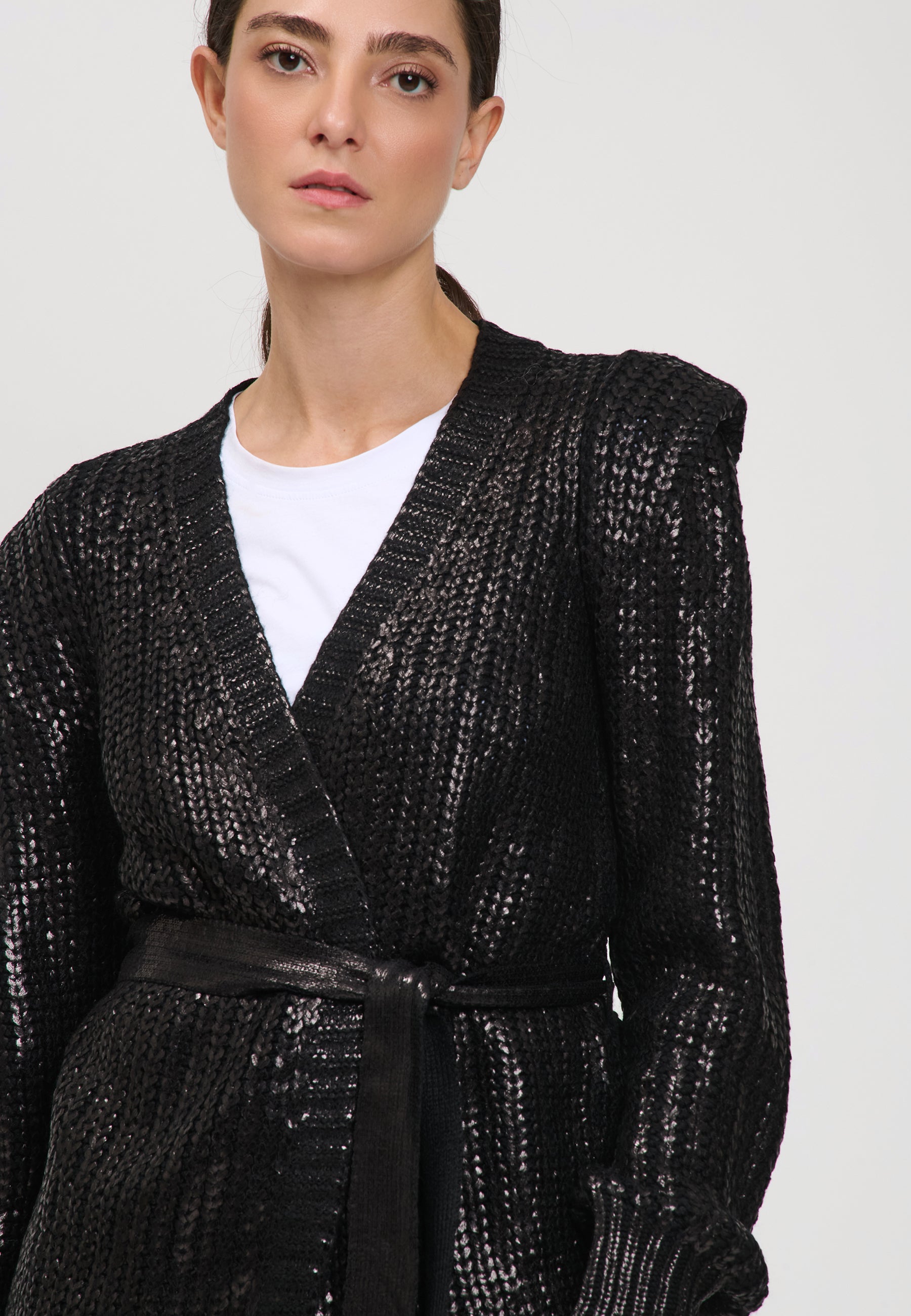 CARDIGAN Black/Black 04V073