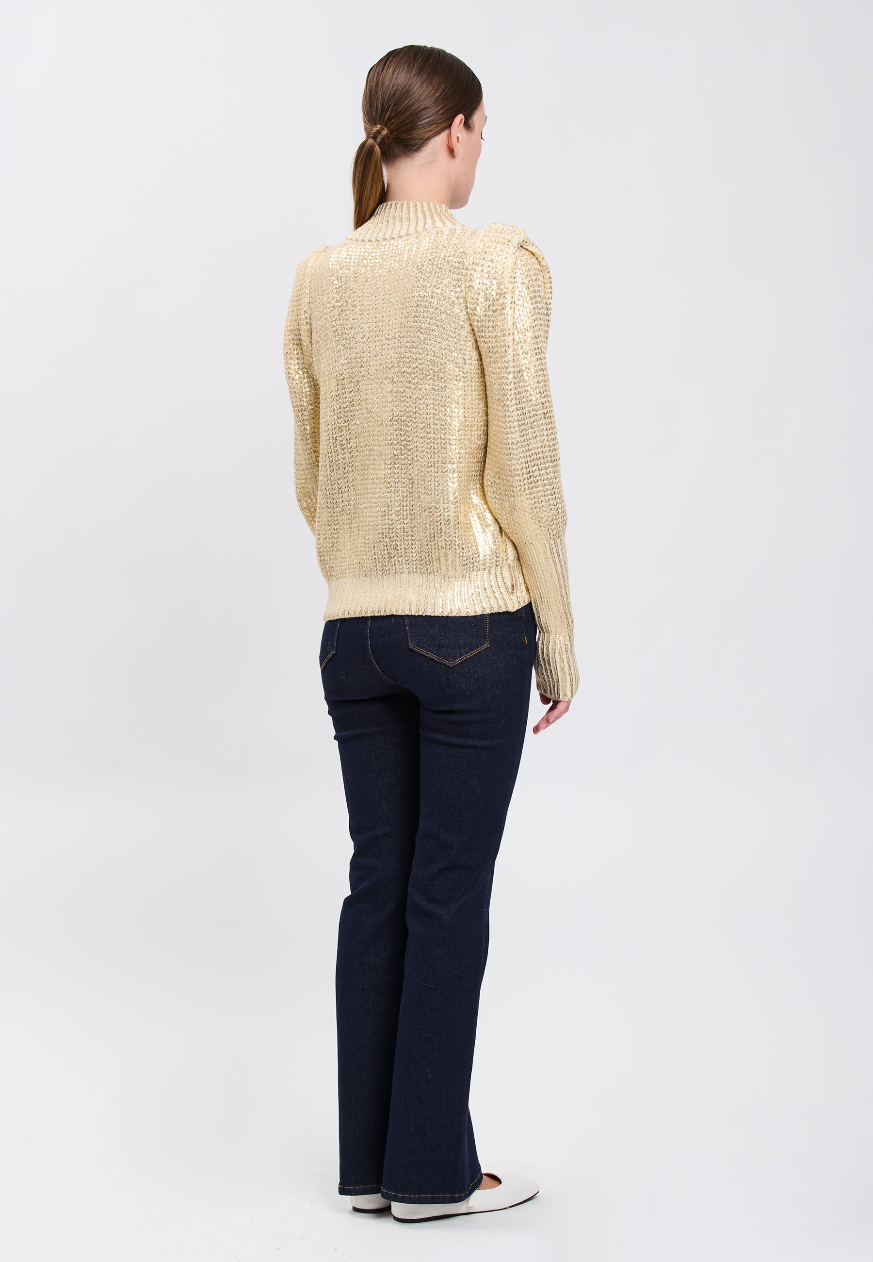 PULL Ivory/Gold 04V074